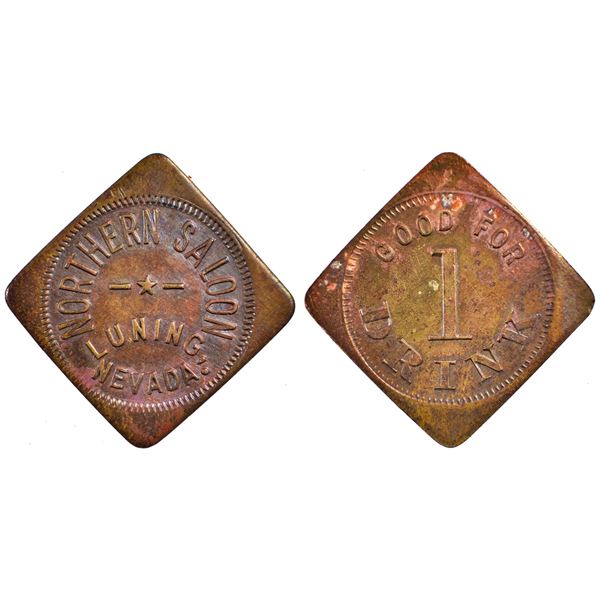 Northern Saloon, Luning, Nevada Trade Token