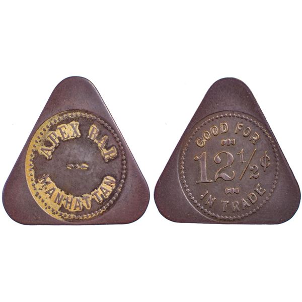 Apex Bar, Manhattan, Nevada Trade Token