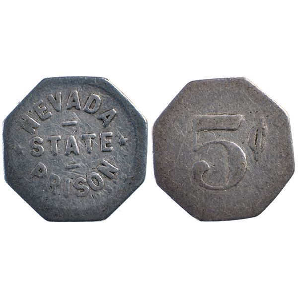 Nevada State Prison Trade Token