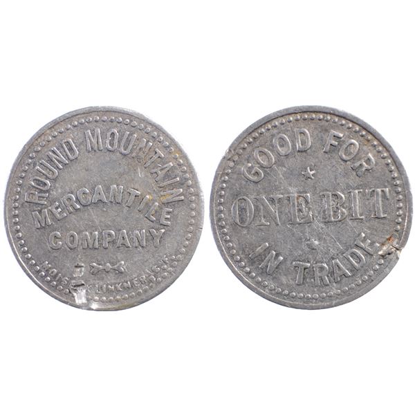 Round Mountain Mercantile Co., Round Mountain, Nevada Trade Token