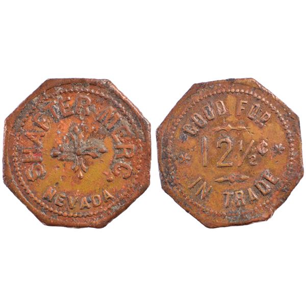 Shafter Merc., Shafter, Nevada Trade Token