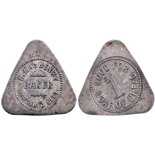 R. MacHenry, Virginia City, Nevada Trade Token