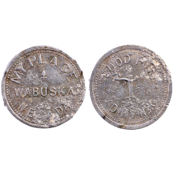 My Place, Wabuska, Nevada Trade Token
