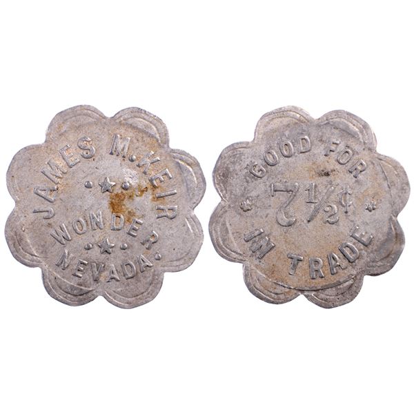 James M. Keir, Wonder, Nevada Trade Token