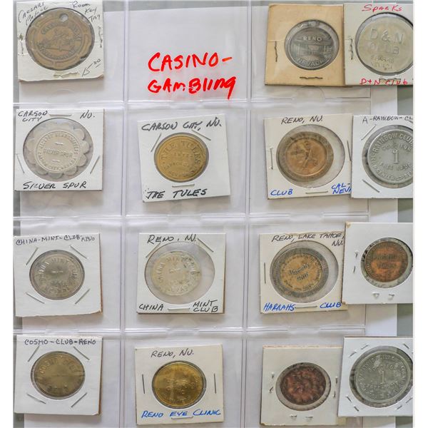 Reno, Nevada Area Casino Token Group (15)