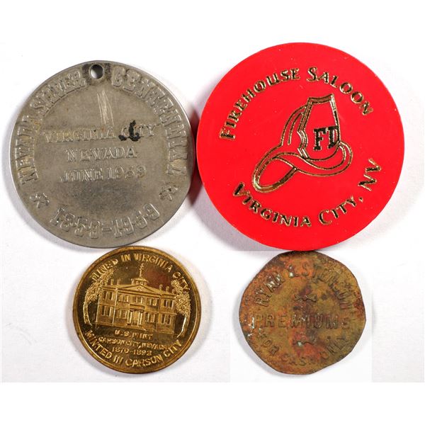 Virginia City, Nevada Token Group (4)