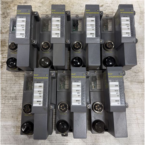 Lot of (7) Turck #BL67-GW-DN Interface for DeviceNets