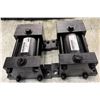 Image 3 : (2) Parker #1H000035738 / 3.25CC2ANLU14AC2.000 Air Cylinders 250psi