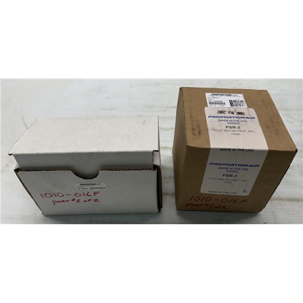 Lot of (2) Misc. Proportion Air #QB2TBNKKZP100PSG & #PSR3PN
