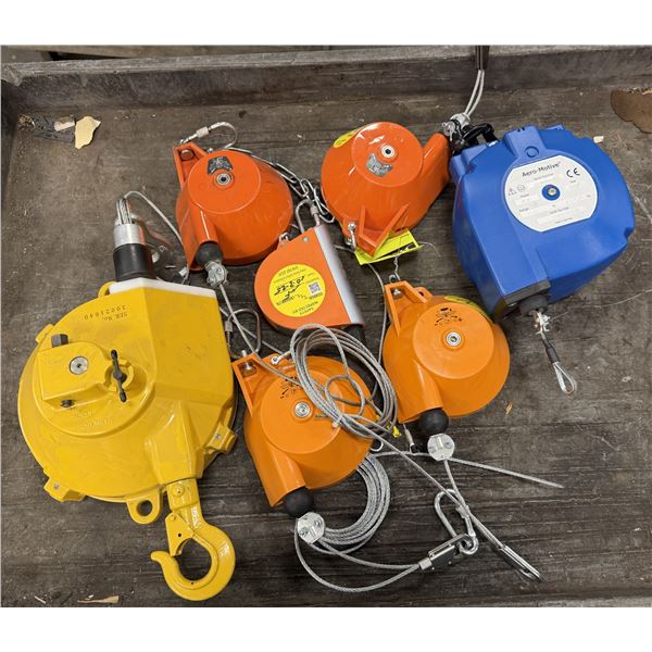 Lot of (7) Misc. Gravity Tool Balancers