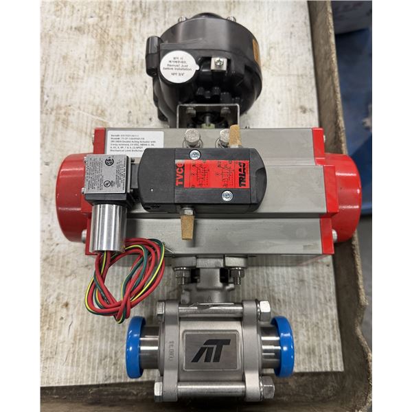 A-T Controls #77-CF-150/2R4D-FB / 2R130DA Double Acting Actuator w/3-Way Solenoid