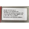 Image 5 : A-T Controls #77-CF-200/2R5S-FB / 2R200SR Spring Return Actuator w/3-Way Solenoid