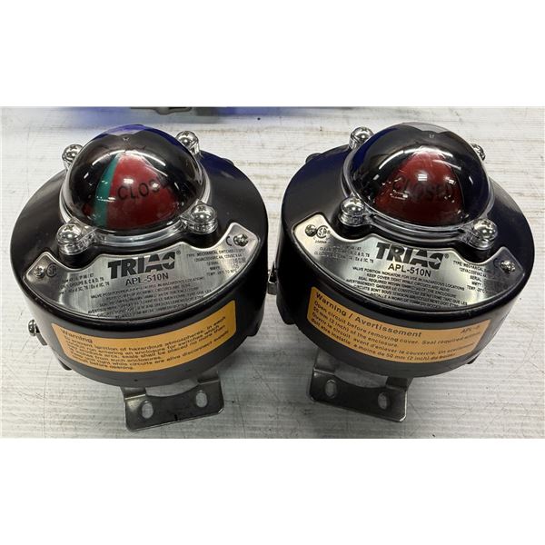 (2) Triad #APL-510N Explosion-Proof Limit Switches