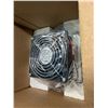 Image 4 : Nvent Hoffmen #HF0524414 IP54 5" FF 24V 7035 Side-Mount Filter Fan