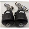 Image 3 : (2) Burkert #2000 A PTFE Kv 40 Valve Units