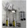 Image 1 : Lot of (4) King Instrument Acrylic Tube Flow Meters #75303125C08 / #75303322C11