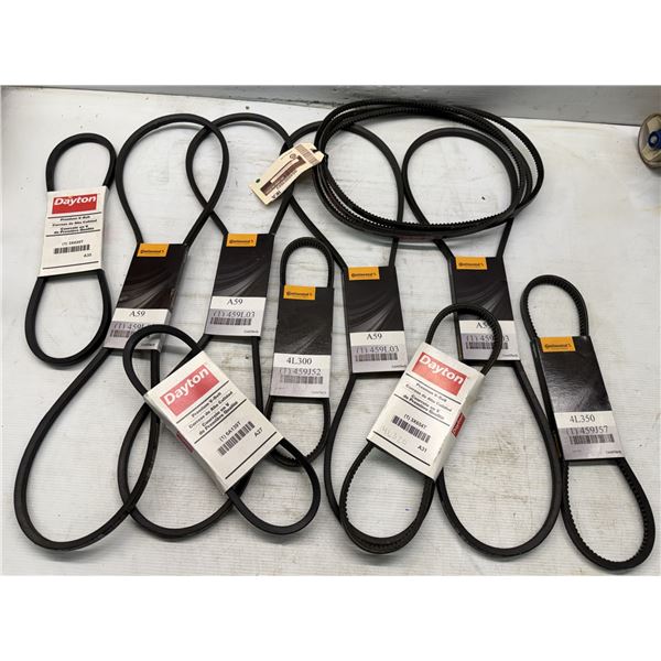 Lot of Misc. Belts