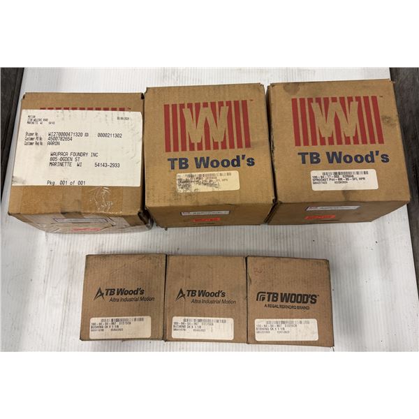 Lot of (6) Misc. TB Woods Items