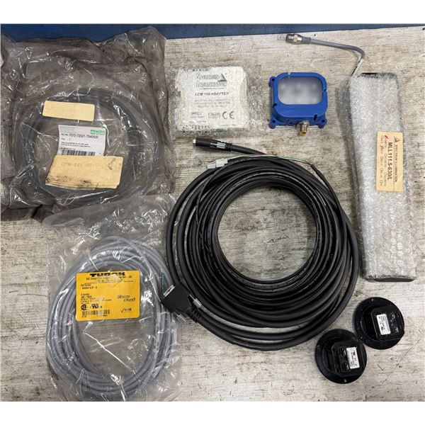Lot of Misc. Murr, Turck, Spectrum Illumination Items Plus More