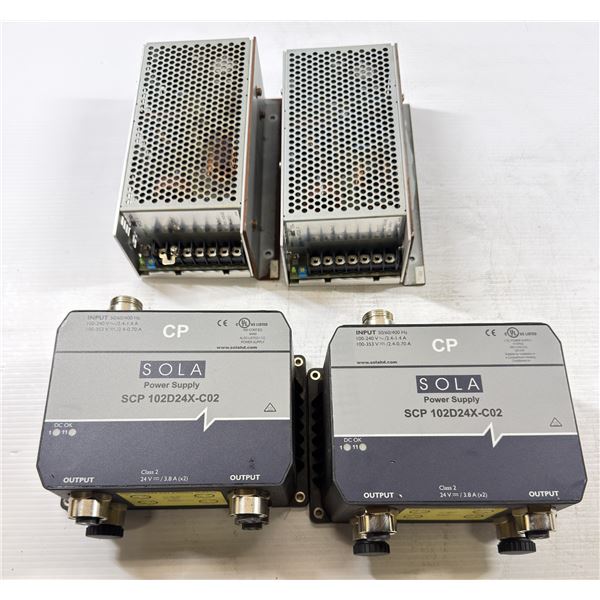 Lot of (4) Power Supplies