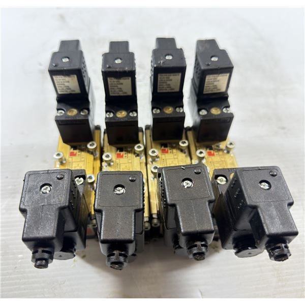 Lot of (4) Ross #W6476B2407 Solenoid Valves