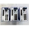 Image 1 : (3) Hirschmann #BRS30-12TX BOBCAT Rail Switches
