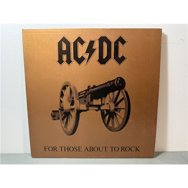ACDC For Those About To Rock Vinyl Record — image 9
