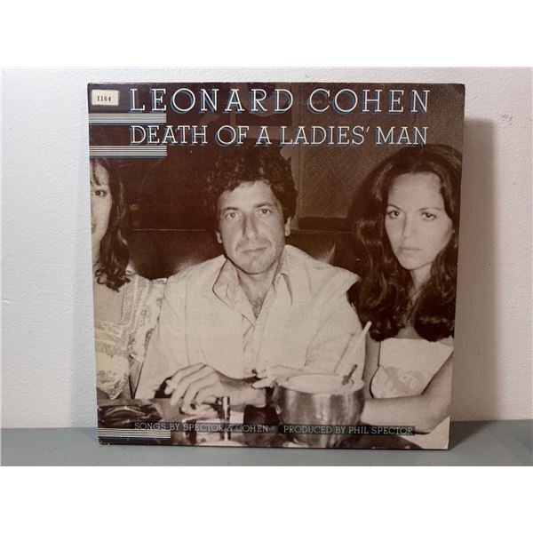 Leonard Cohen Death Of A Ladies' Man Vinyl Record — image 24