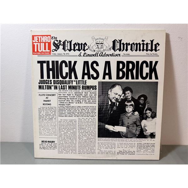 Jethro Tull - Thick As A Brick Vinyl Record — image 25