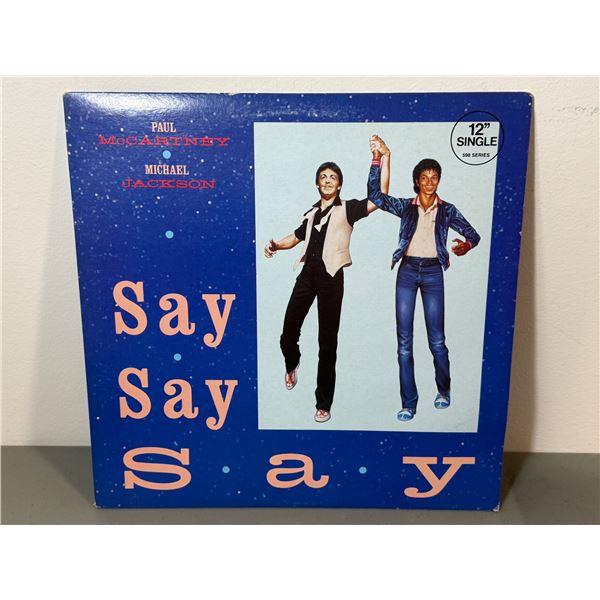 Paul McCartney & Michael Jackson - Say Say Say Vinyl Record — image 45