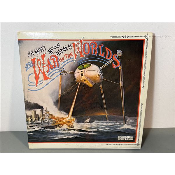 The War Of The Worlds Soundtrack Vinyl Record