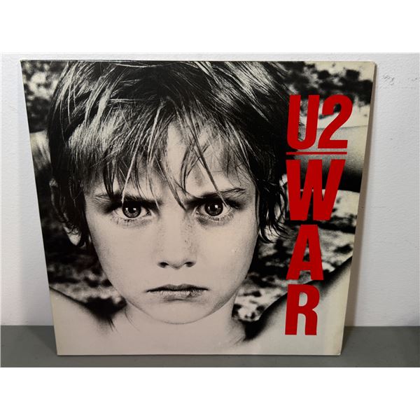 U2- WAR Vinyl Record
