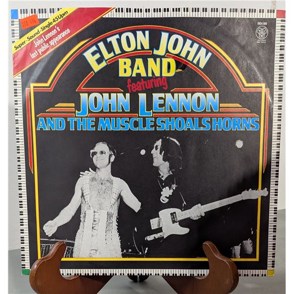 Elton John Band Featuring John Lennon And The Muscle Shoals Horns Vinyl Record