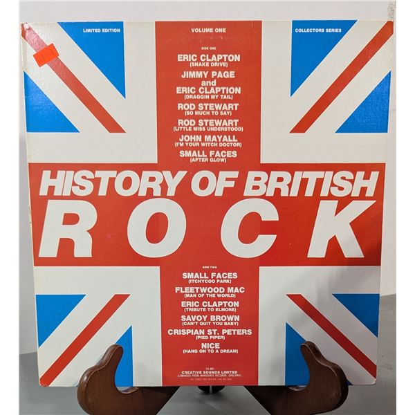 Various Artists - History Of British Rock Volume One Vinyl Record