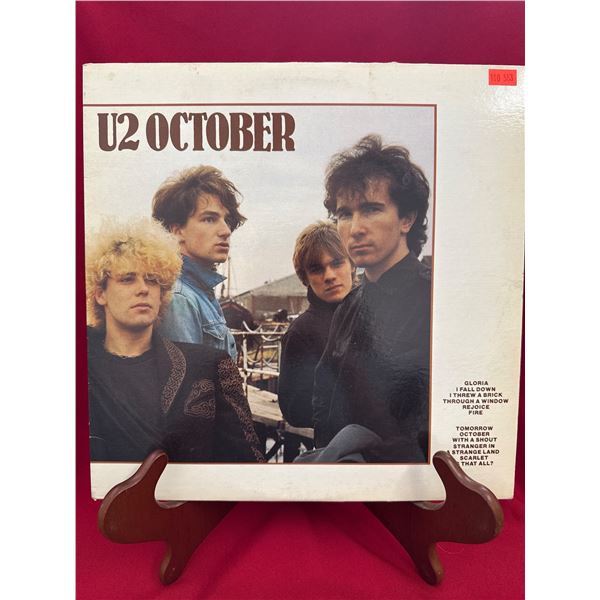 U2 - October Vinyl Record