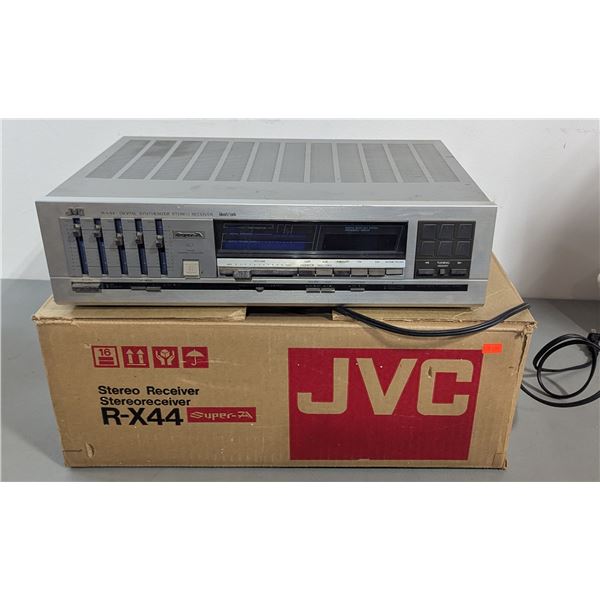 VTG JVC R-X44 Super-A Digital Synthesizer Stereo Receiver w/ Original Box