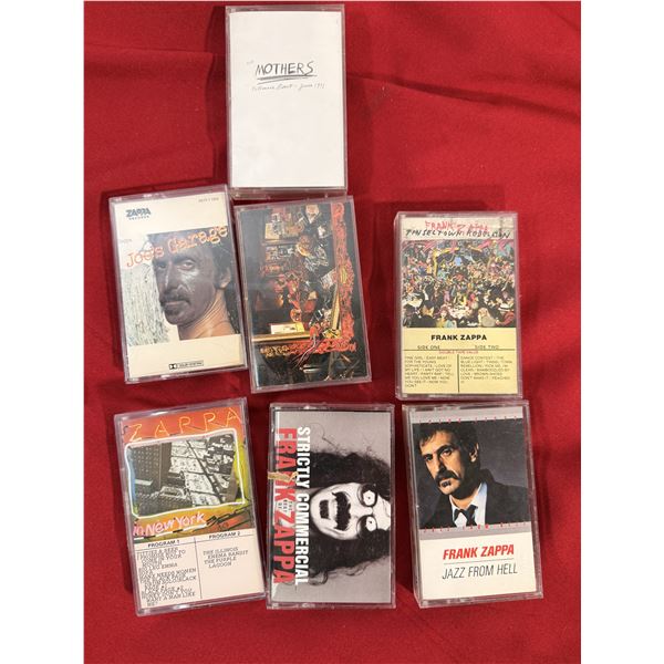 Frank Zappa Lot of 6 Cassettes w/ Joe's Garage Act 1, Best of, Jazz from Hell & More