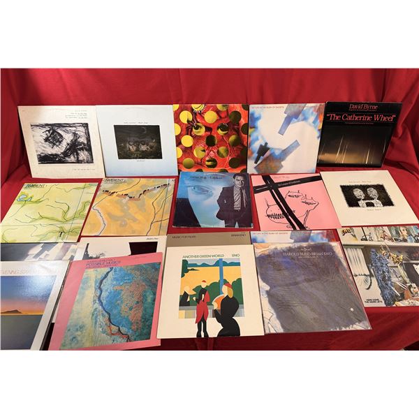 Bulk Vinyl Record Lot - David Byrne, Brian Eno, Jon Hassell & More