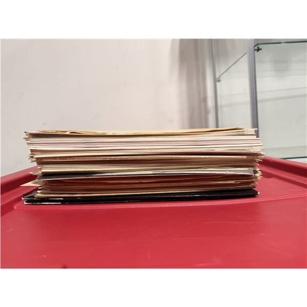 Bulk Lot of Vinyl Record Sleeves, Protective Covers & Papers