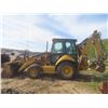 Image 1 : 2011 Cat 420F MFWA Backhoe Loader with HLA Quick Attach, Clam Bucket, Forks and Snow Blade