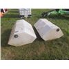 Image 1 : 2 Poly Salt Water Tanks off Sander Truck – Approx. 50 Gal Each