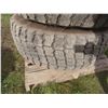 Image 6 : 2 Michelin X SNO Plus 17.5R25 Tires and Rims – Off Cat 140M Grader