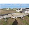 Image 1 : 2010 Triton Aluminum Single Snowmobile Trailer with Tilt Deck