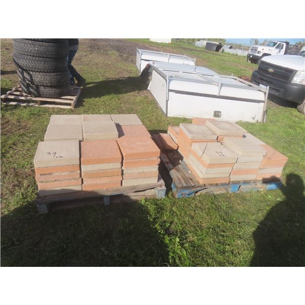 2 Pallets of Patio Brick – Approx. 12" × 12" × 2-1/2" Each