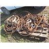 Image 1 : 2 Pallets of Heavy-Duty Cable with Hooks and Rings