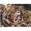 Image 3 : 2 Pallets of Heavy-Duty Cable with Hooks and Rings