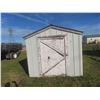 Image 1 : Sheet Metal Yard Shed 8' × 12' on Treated Skids