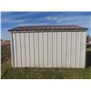 Image 3 : Sheet Metal Yard Shed 8' × 12' on Treated Skids
