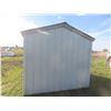 Image 4 : Sheet Metal Yard Shed 8' × 12' on Treated Skids