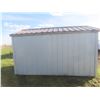 Image 5 : Sheet Metal Yard Shed 8' × 12' on Treated Skids